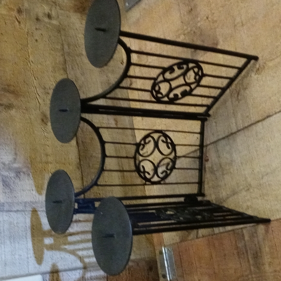 unknown Other - Metal Candle Holder holds 4 candles